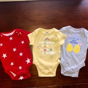 Old Navy Onesies, Set of 3